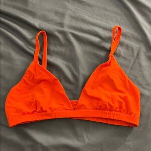 SKIMS Vibrant Orange Bralette